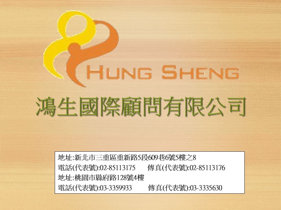 鴻生國際顧問有限公司